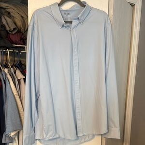 Rhone Men's Light Blue Shirt